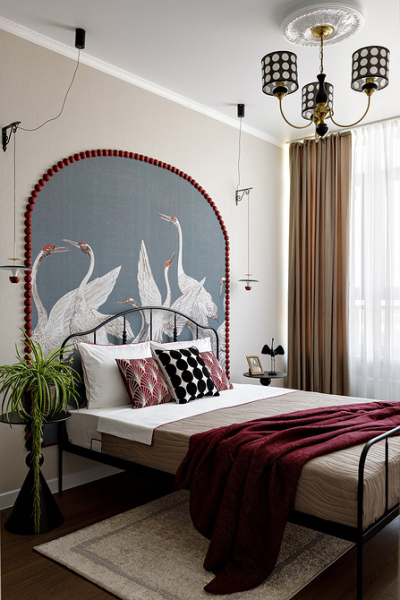 Какие обои дизайнеры выбирают для спальни? 6 красивых и уютных интерьеров